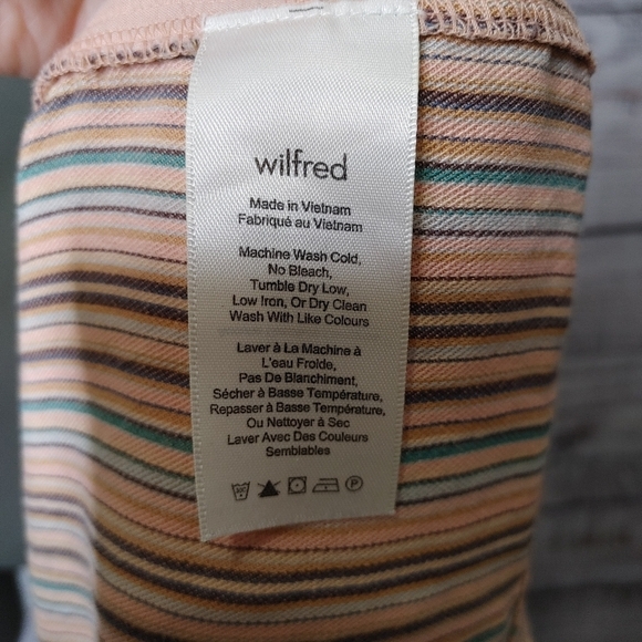 Aritzia Wilfred Striped Linen Tunic Size XXS - Picture 7 of 12
